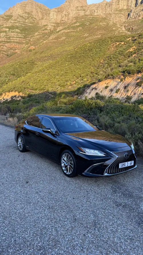 Front three-quarter view of SAMA 2 on a mountain road